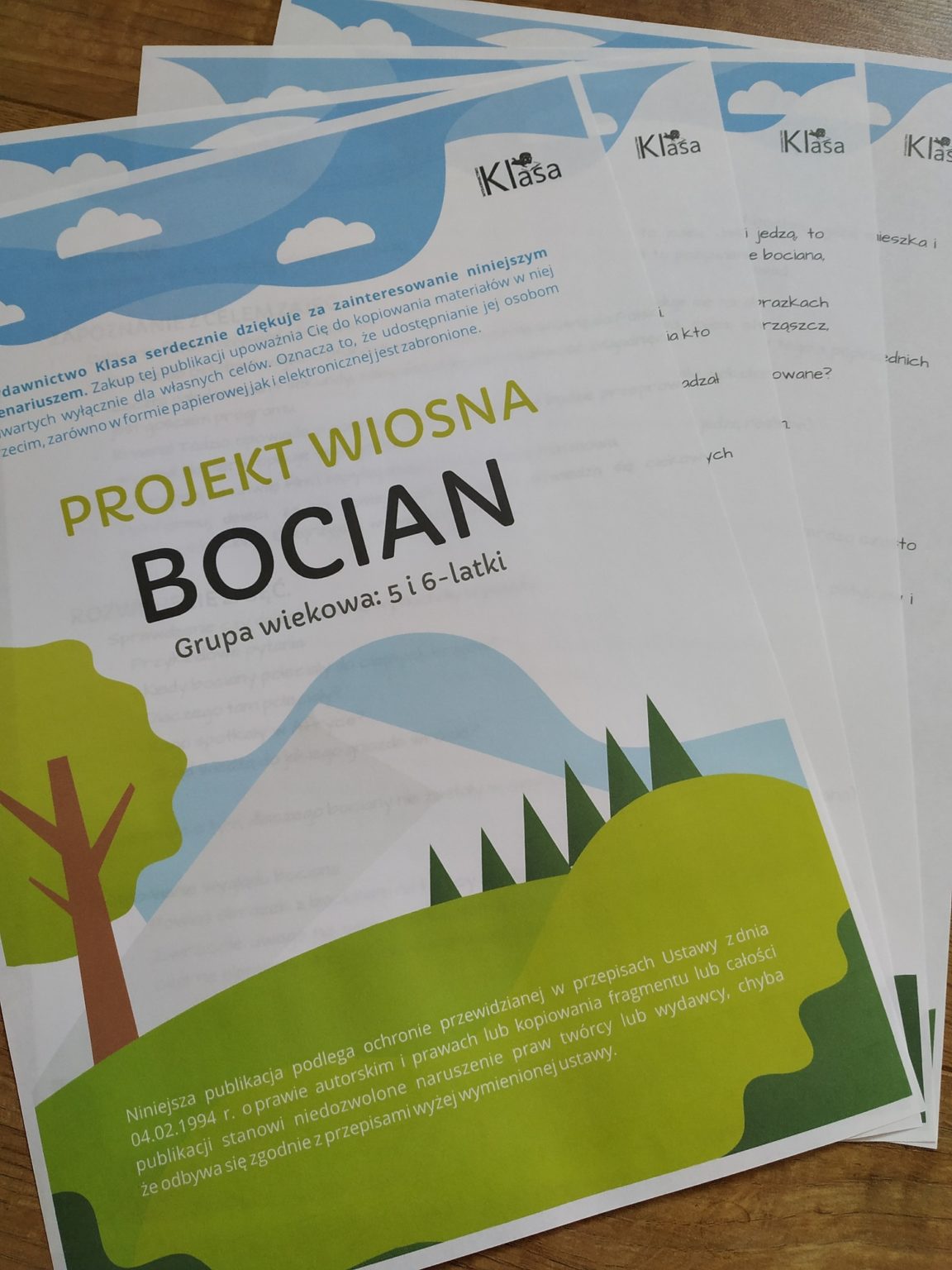 Bocian – Scenariusz (e-wydanie) – Wydawnictwo Klasa